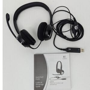 Tested Logitech Clear Chat Comfort USB Headset with Noise-canceling Microphone